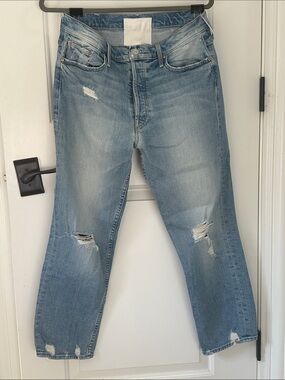 MOTHER Light Blue Denim Jeans